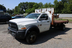 2012 Dodge Ram 5500 HD Flatbed Dump Body Truck Auction Ending 9/4