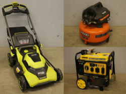 Outdoor Power Equipment Auction Ending 4/23