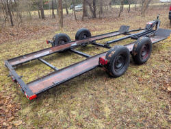 2021 20' Homemade Car Trailer Auction Ending 6/17