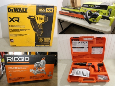 Tools & General Merchandise Auction Ending 9/10